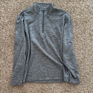 Van Heusen Charcoal Quarter-Zip Pullover